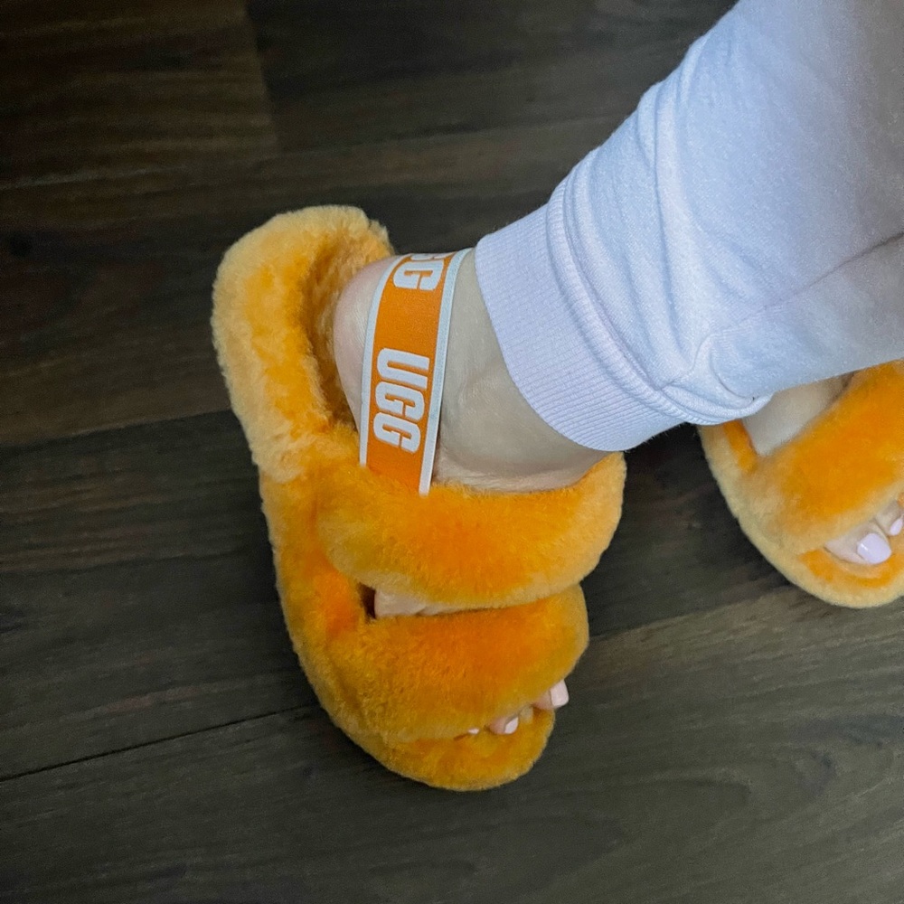 Orange Ugg Slippers